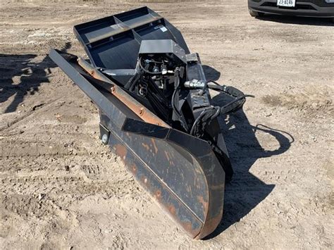 skid steer v-plow|dirt plow for skid steer.